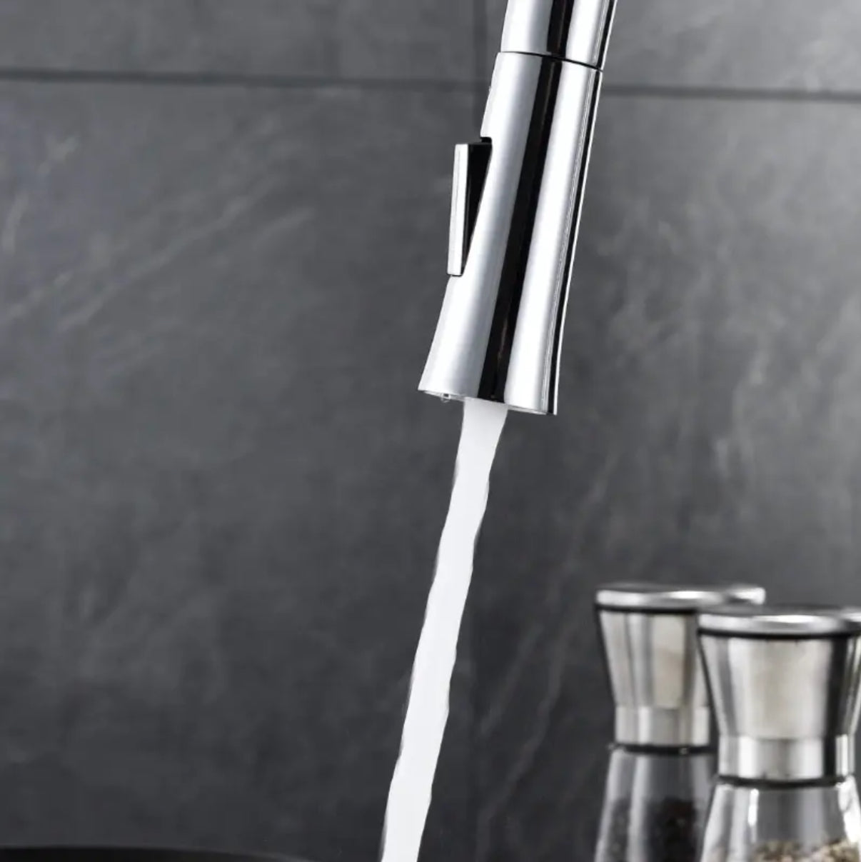 Grifo de cocina de latón cromado 1812500-U de la colección Erymanthe 