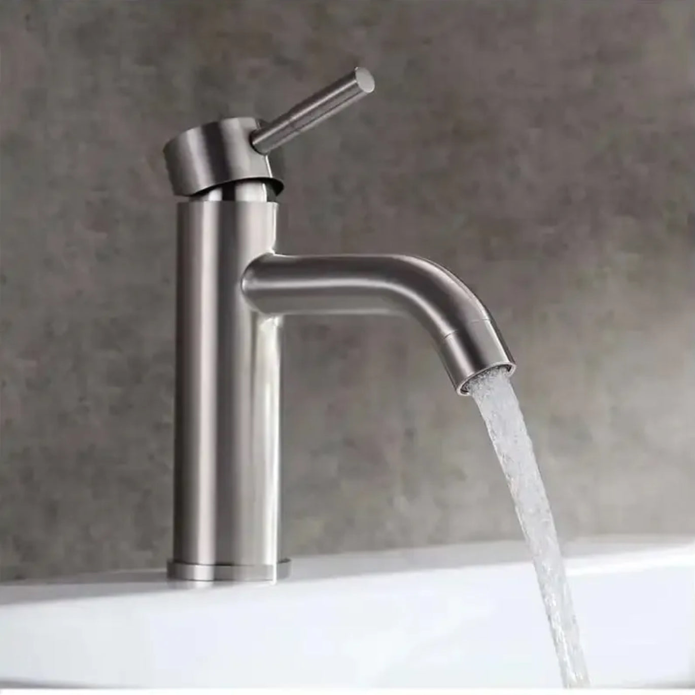 ROBINET DE LAVABO SUR PLAGE B205 01 16 2 NICKEL BROSSÉ COLLECTION Eas