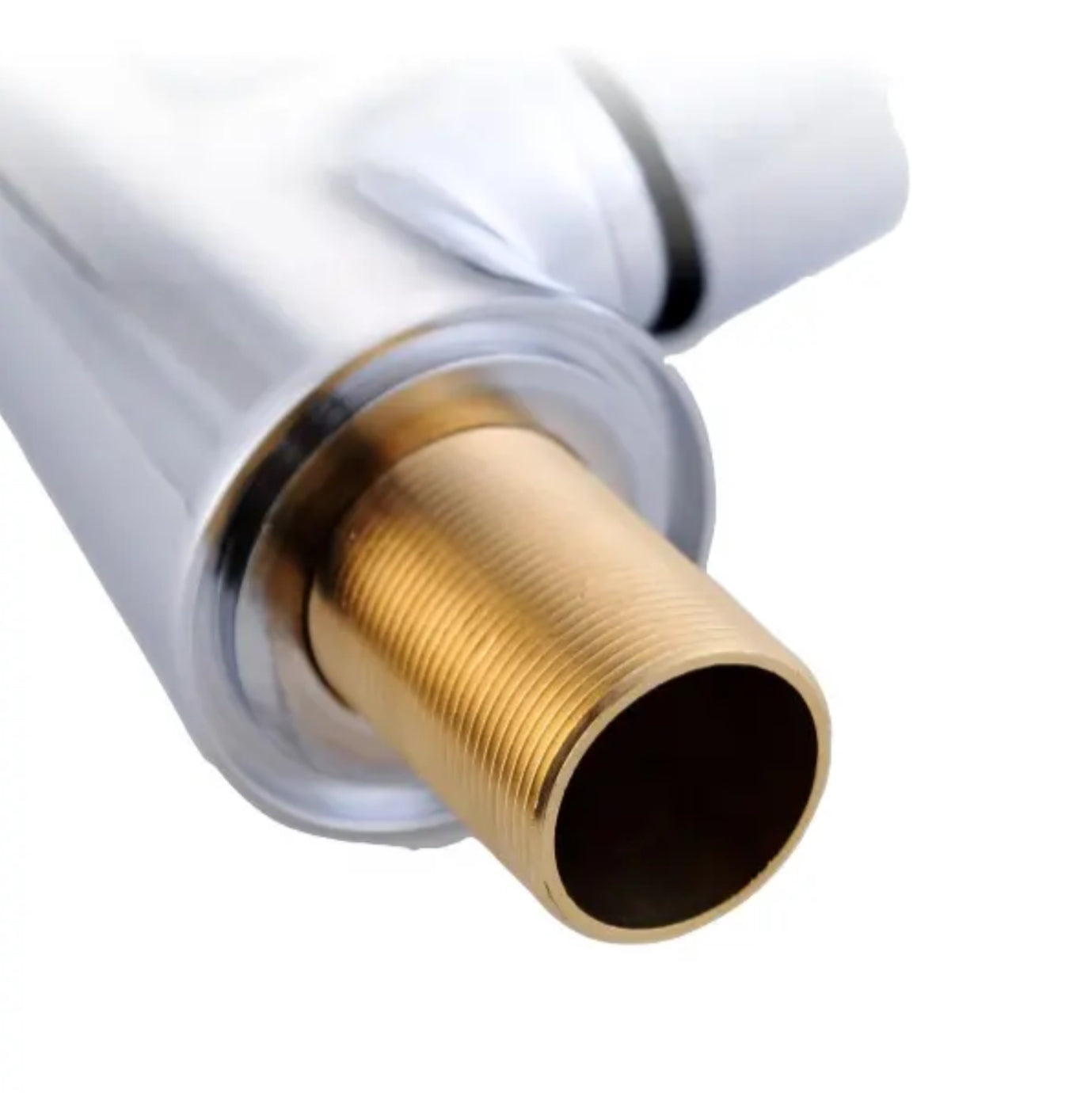 Robinet de cuisine 030 en laiton chromé collection Enipée