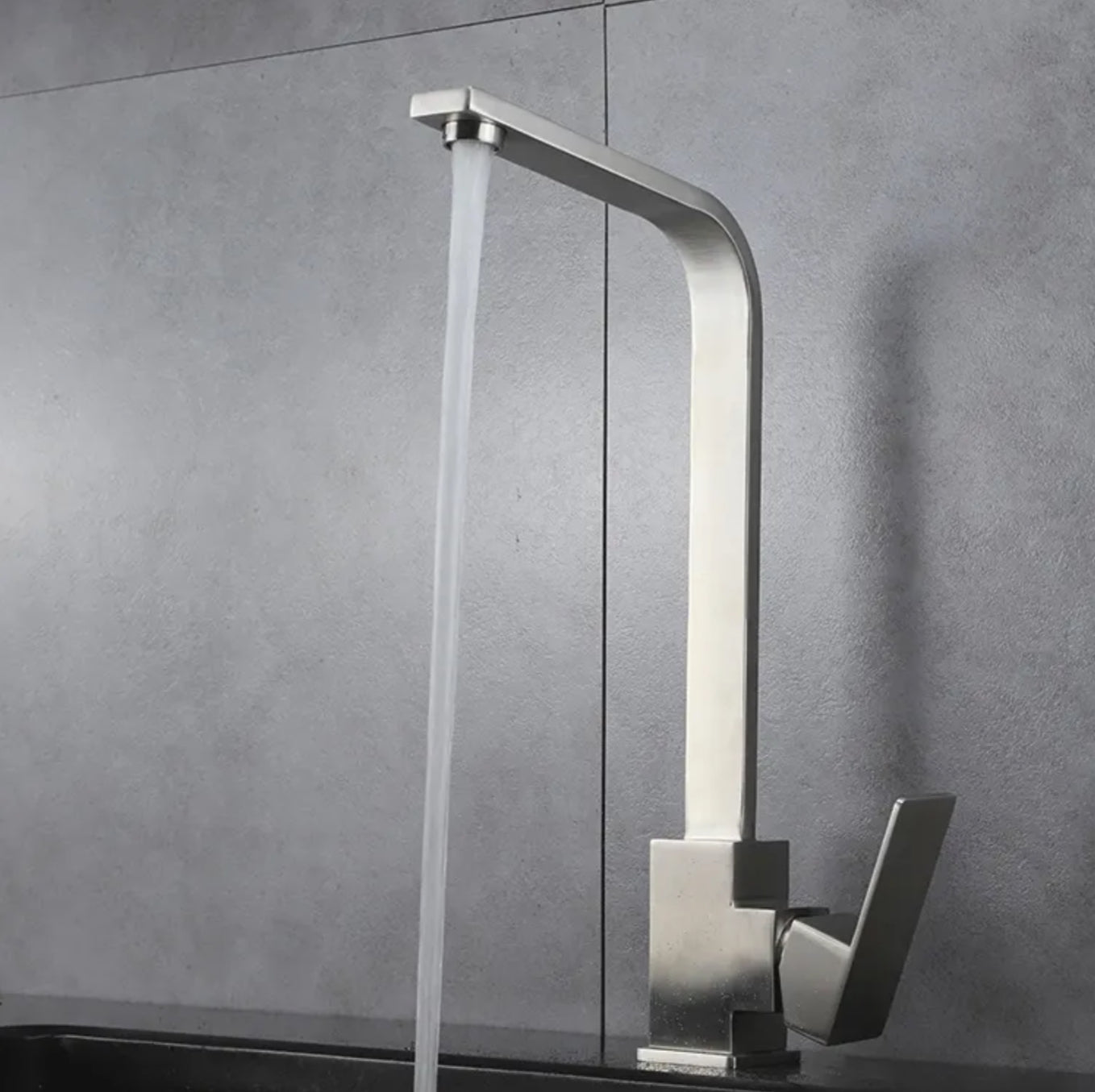 Robinet de cuisine 605 nickel brossé collection Axis