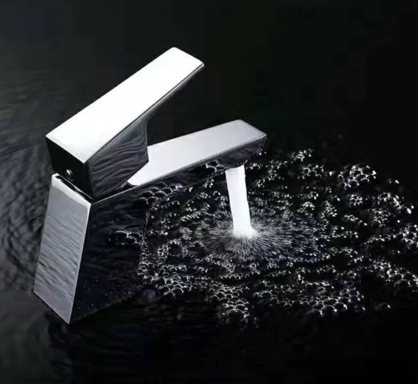 ROBINET DE LAVABO SUR PLAGE BNF93 EN LAITON CHROMÉ COLLECTION EAS