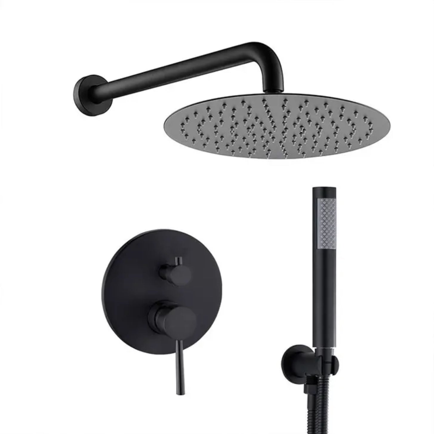 COMPOSITION DE DOUCHE SC86 EN LAITON NOIR COLLECTION CÉPHISE