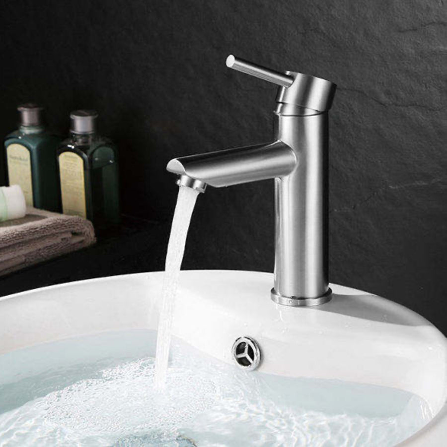 ROBINET DE LAVABO SUR PLAGE 002 EN LAITON CHROMÉ COLLECTION ERYMANTHE