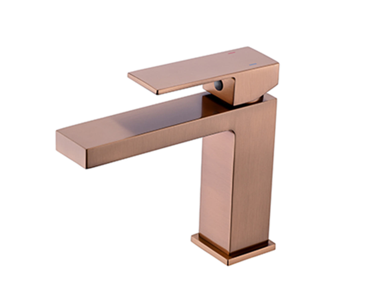 Robinet De Lavabo Sur Plage B231 En Laiton ROSE Doré Collection Pénée