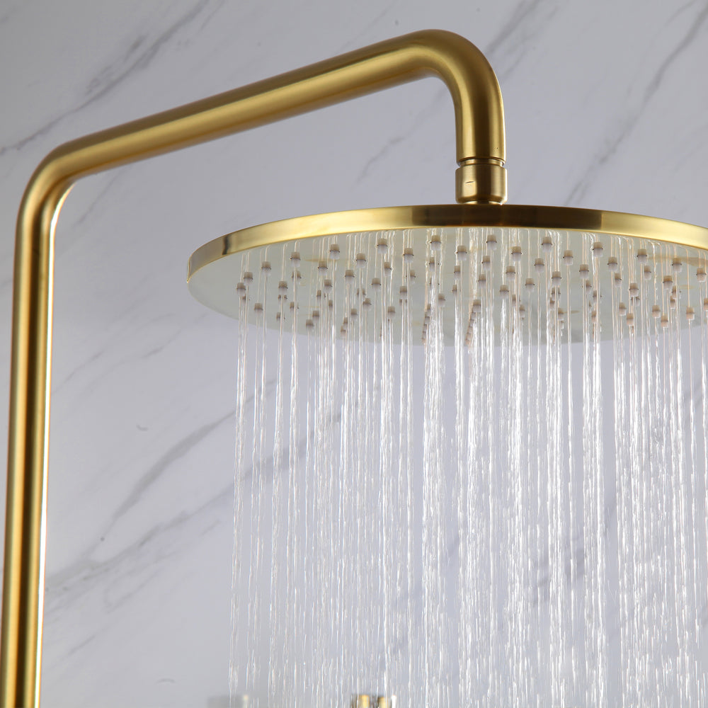 Colonne de douche dorée SC008 collection Scamandre