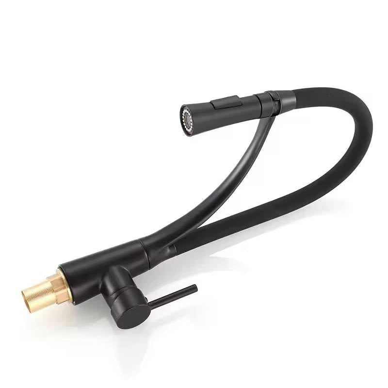 Kitchen faucet 005 in brass Céphise collection