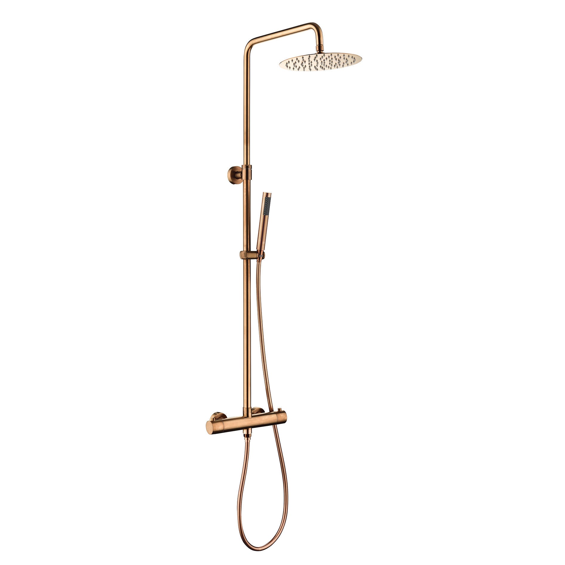 COLONNE DE DOUCHE THERMOSTATIQUE EN LAITON ROSÉ DORÉ (CUIVRE) SC418 COLLECTION PENEE
