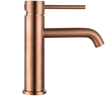 ROBINET DE LAVABO SUR PLAGE B205 ROSE DORÉ COLLECTION PÉNÉE