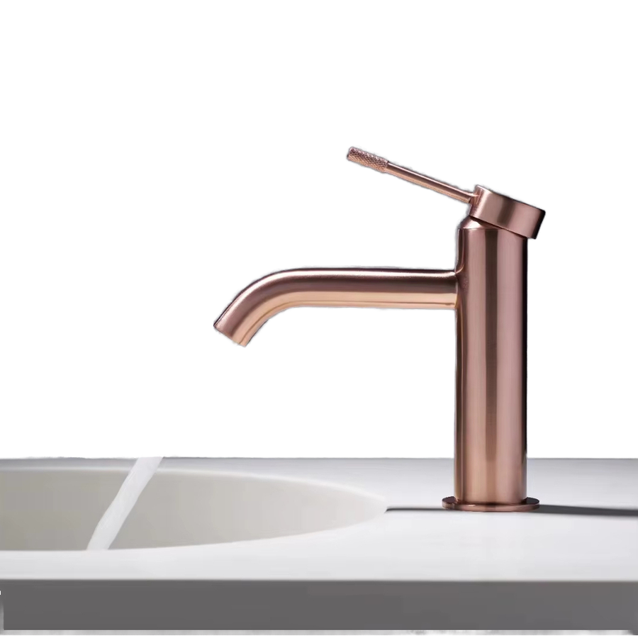 ROBINET DE LAVABO SUR PLAGE B205 ROSE DORÉ COLLECTION PÉNÉE