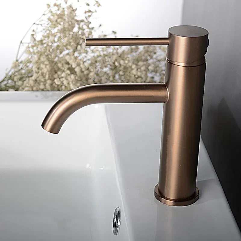 ROBINET DE LAVABO SUR PLAGE B205 ROSE DORÉ COLLECTION PÉNÉE