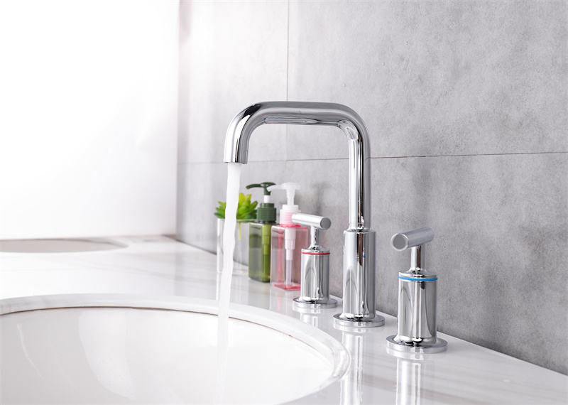 ROBINET DE LAVABO SUR PLAGE 018 EN LAITON CHROMÉ COLLECTION ERYMANTHE