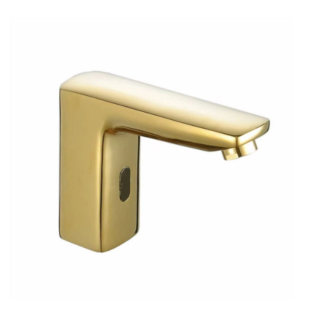 Infrared sink faucet 018 in golden brass, Halys collection