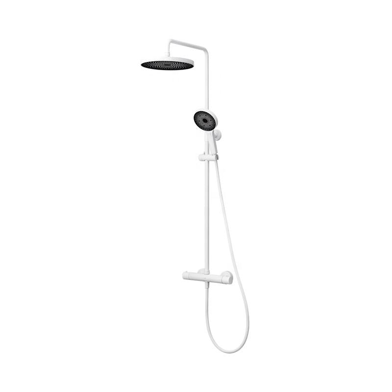 COLONNE DE DOUCHE SC418 EN LAITON BLANC COLLECTION ARGOLIDE
