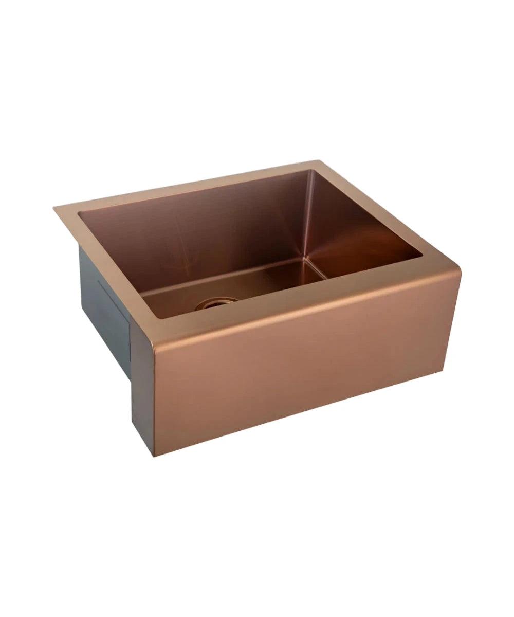 ÉVIER EN ACIER INOXYDABLE 001 ROSE DORÉ COLLECTION PÉNÉE