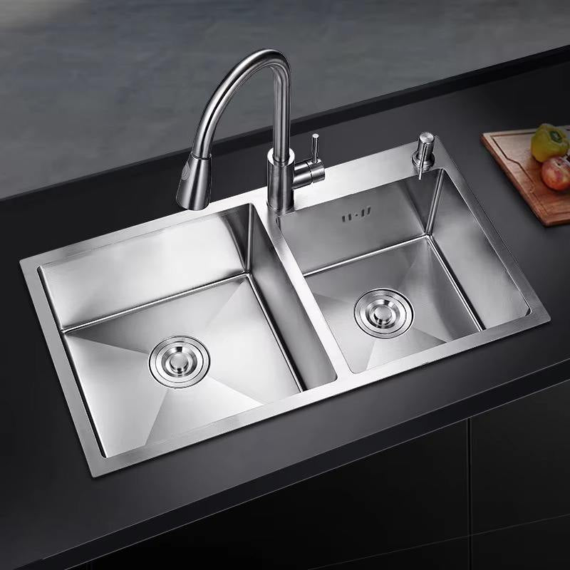 ÉVIER EN ACIER INOXYDABLE 002 CHROMÉ COLLECTION ERYMANTHE