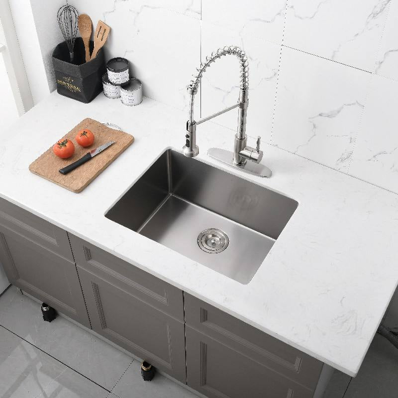 ÉVIER EN ACIER INOXYDABLE 001 CHROMÉ COLLECTION ERYMANTHE