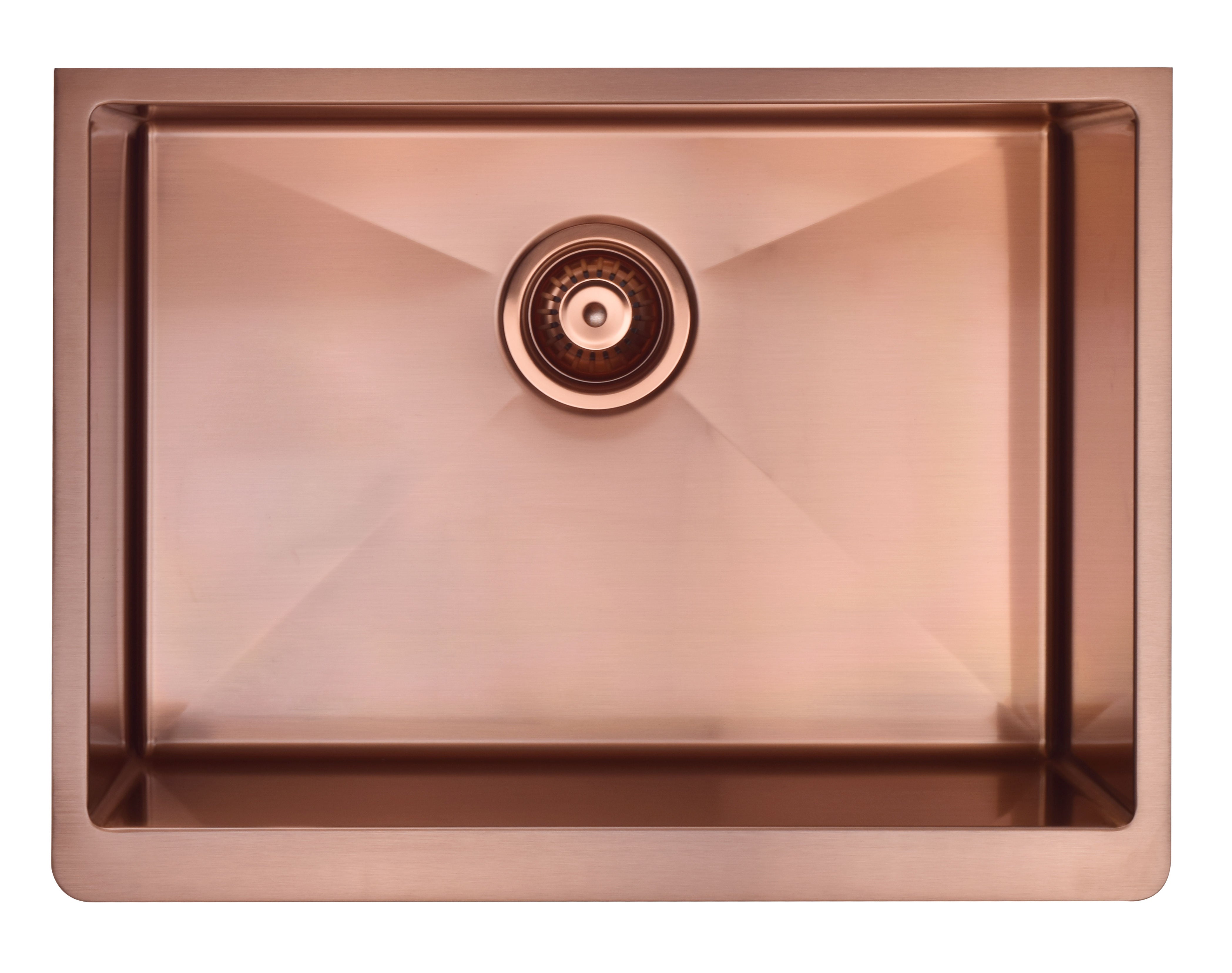 ÉVIER EN ACIER INOXYDABLE 001 ROSE DORÉ COLLECTION PENEÉ