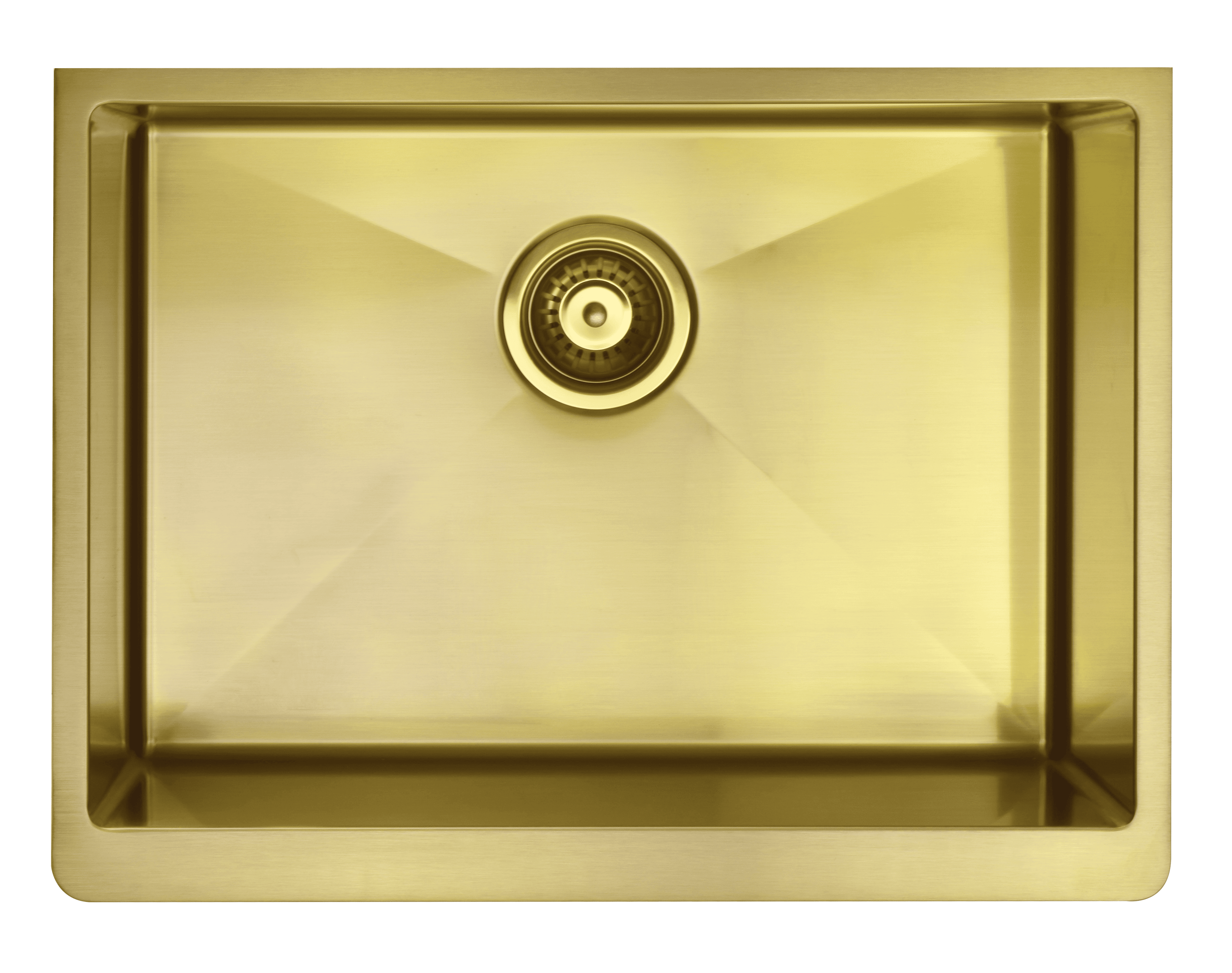 ÉVIER EN ACIER INOXYDABLE 001 DORÉ BROSSÉ COLLECTION SCAMANDRE