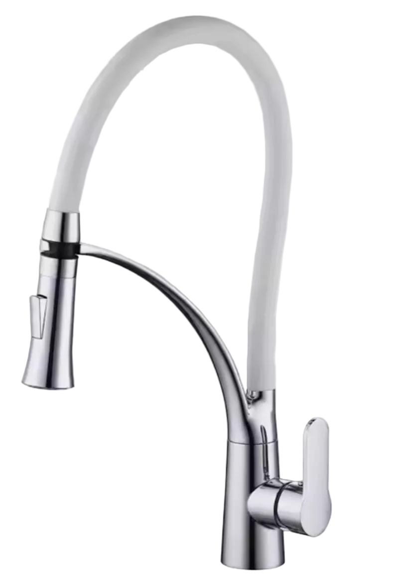 Kitchen faucet 005 in brass Céphise collection