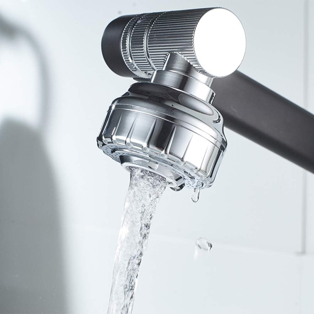 BASIN FAUCET WITH MODULAR HEAD 094 BLACK AND CHROMED