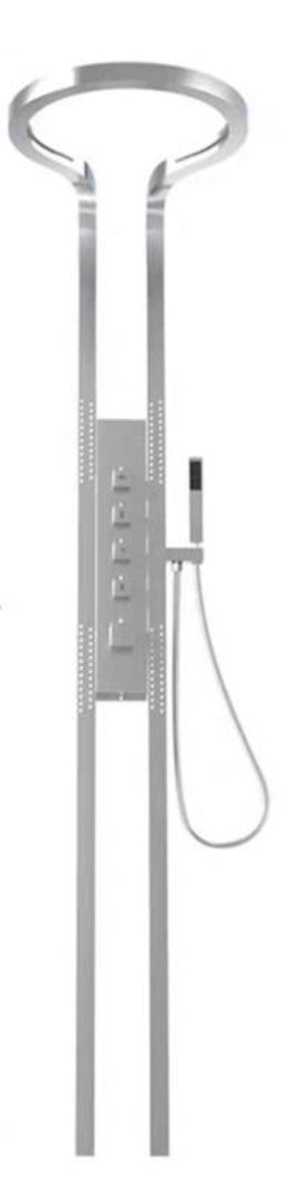 Colonne de Douche 0005 Chromé – Design et Confort