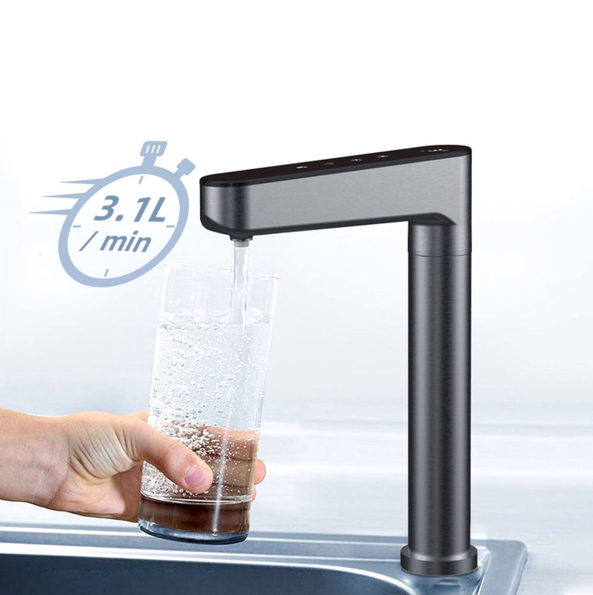 Robinet de cuisine électronique multifonctions TB01 collection Eas