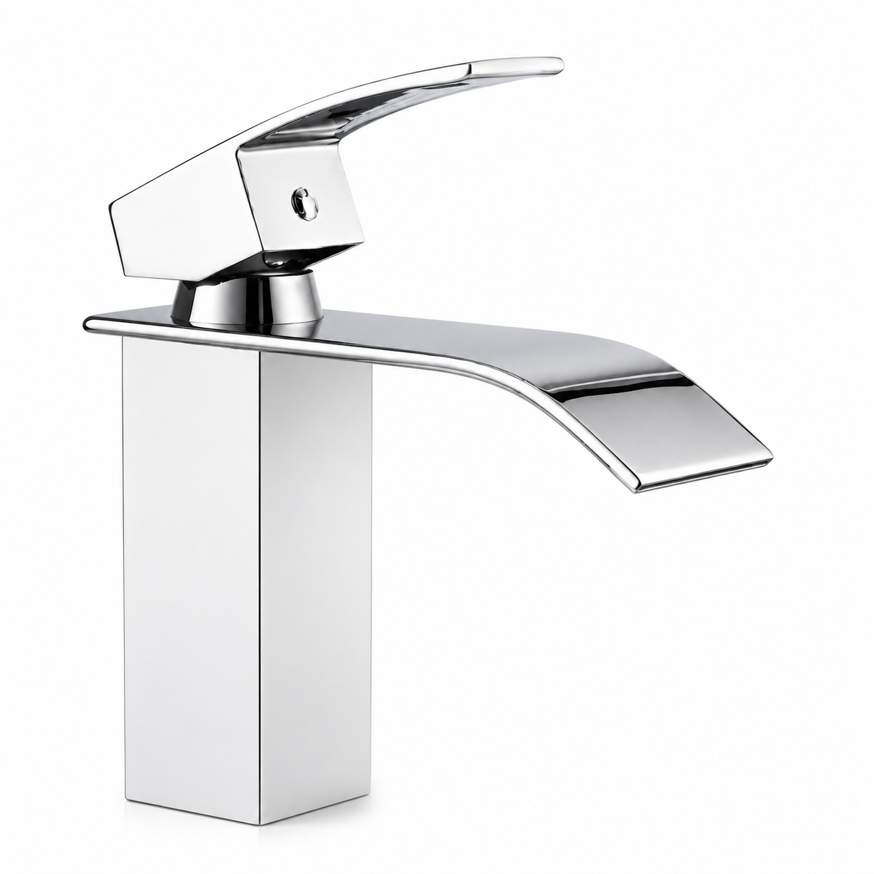 ROBINET DE LAVABO SUR PLAGE B03 EN LAITON CHROMÉ COLLECTION ENIPEE