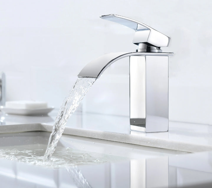 ROBINET DE LAVABO SUR PLAGE B03 EN LAITON CHROMÉ COLLECTION ENIPEE