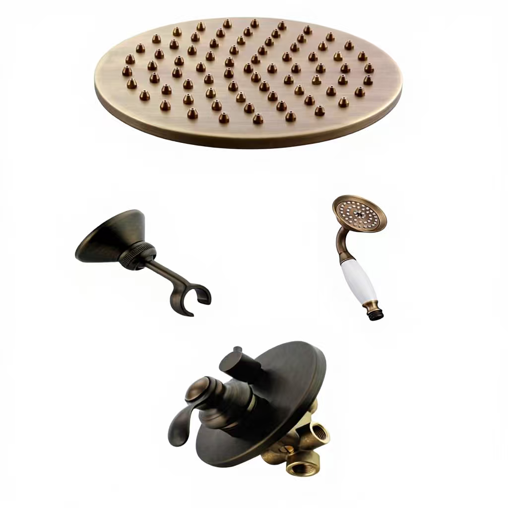 Composition de douche encastrée SC21 bronze collection Artemis