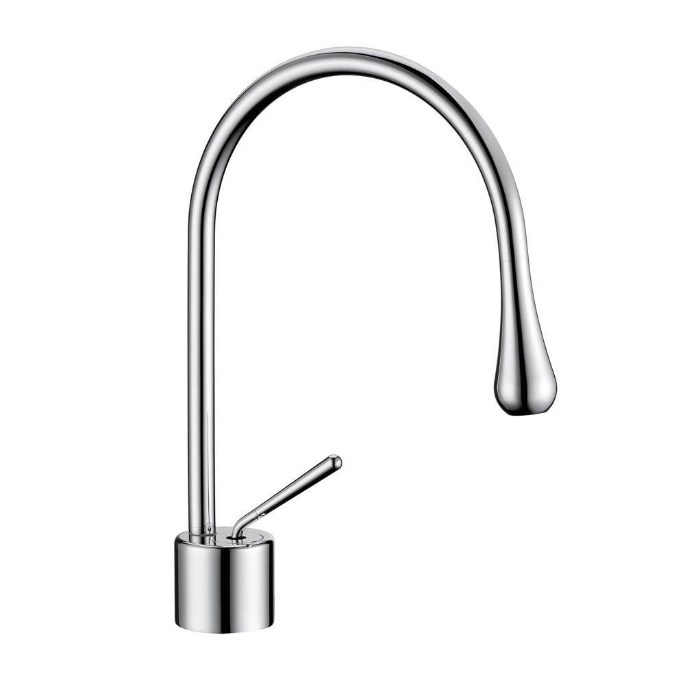 Grifo para lavabo de sobre encimera de latón cromado colección Erymanthe 201 