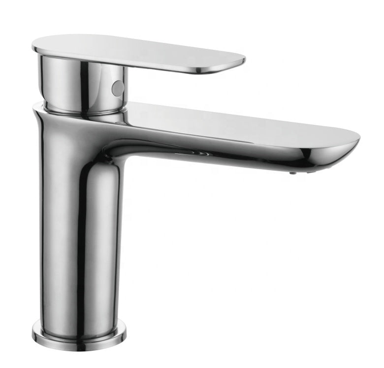 Grifo de lavabo de sobre encimera 1115300 en latón cromado de la colección Erymanthe 