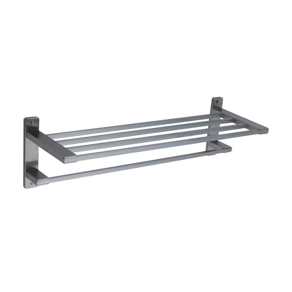MULTIPLE TOWEL RACK 004 IN CHROMED COLOR 100% BRASS NIPED COLLECTION