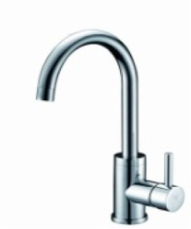 Grifo para lavabo de sobre encimera 1800100A cromo colección Erymanthe