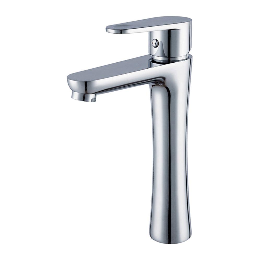 Robinet de lavabo surélevé 31 en laiton chromé collection Enipée
