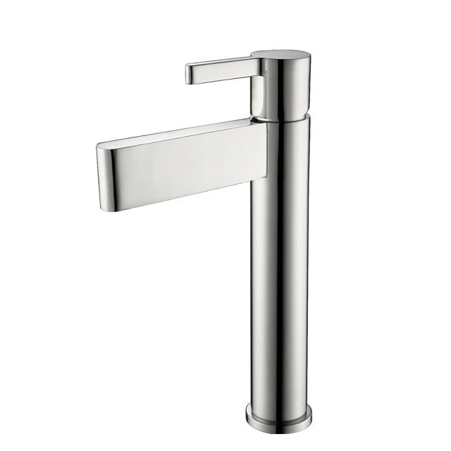 Robinet de lavabo surélevé 2512 en laiton chromé collection Enipée