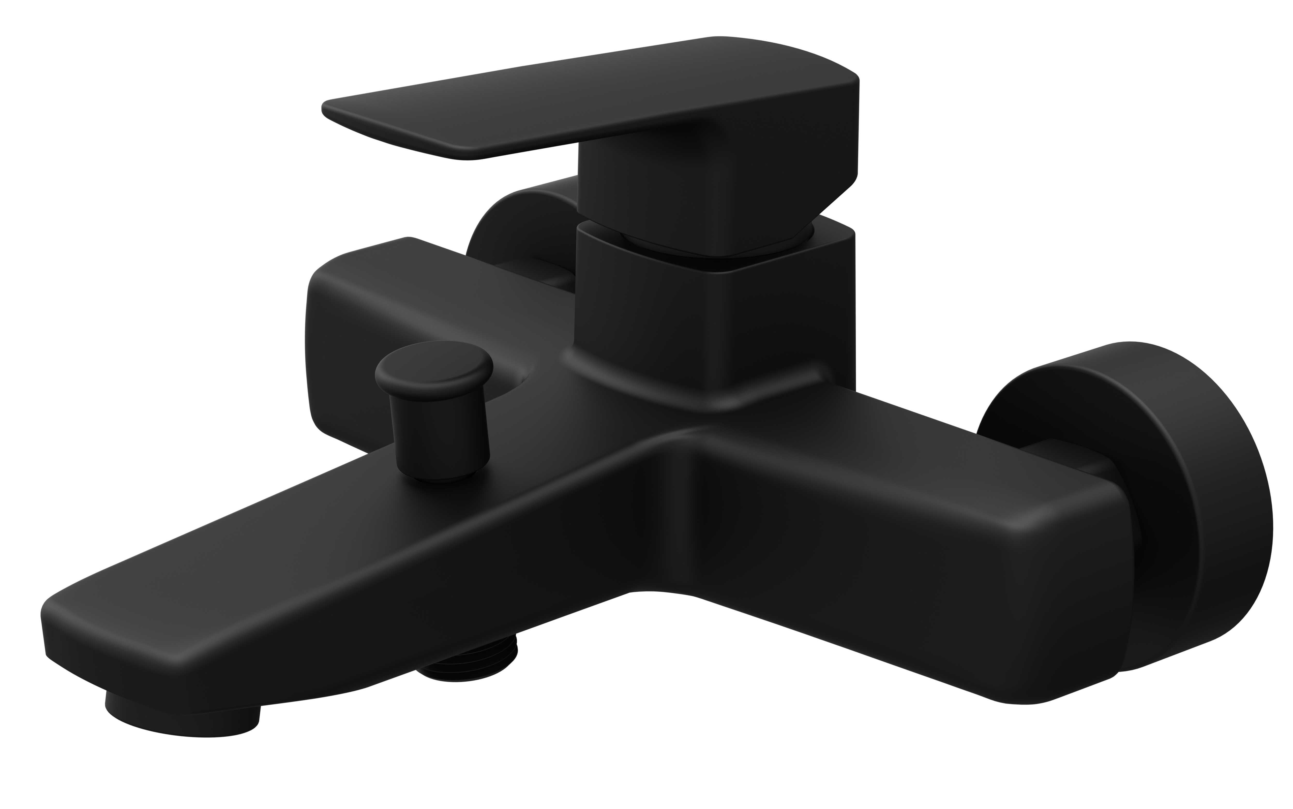 Robinet de baignoire murale 039 en laiton noir collection Céphise