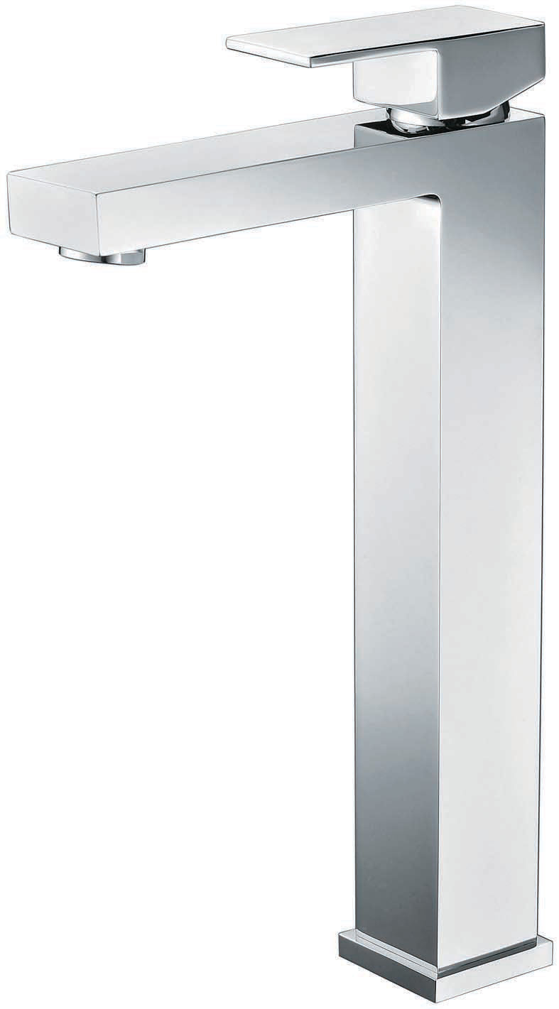Robinet de lavabo surélevé 13 en laiton noir collection Alphée