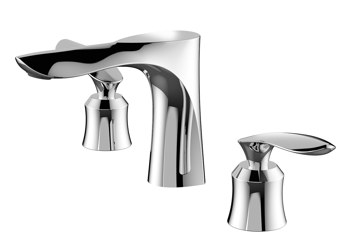 ROBINET DE LAVABO SUR PLAGE 019 EN LAITON CHROME COLLECTION ENIPEE