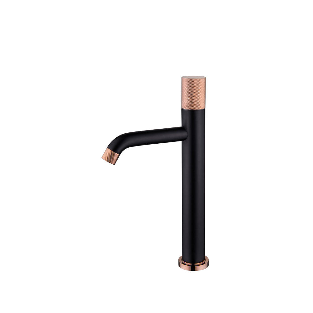ROBINET DE LAVABO SURÉLEVÉ 80307BRG EN LAITON NOIR COLLECTION PÉNÉE