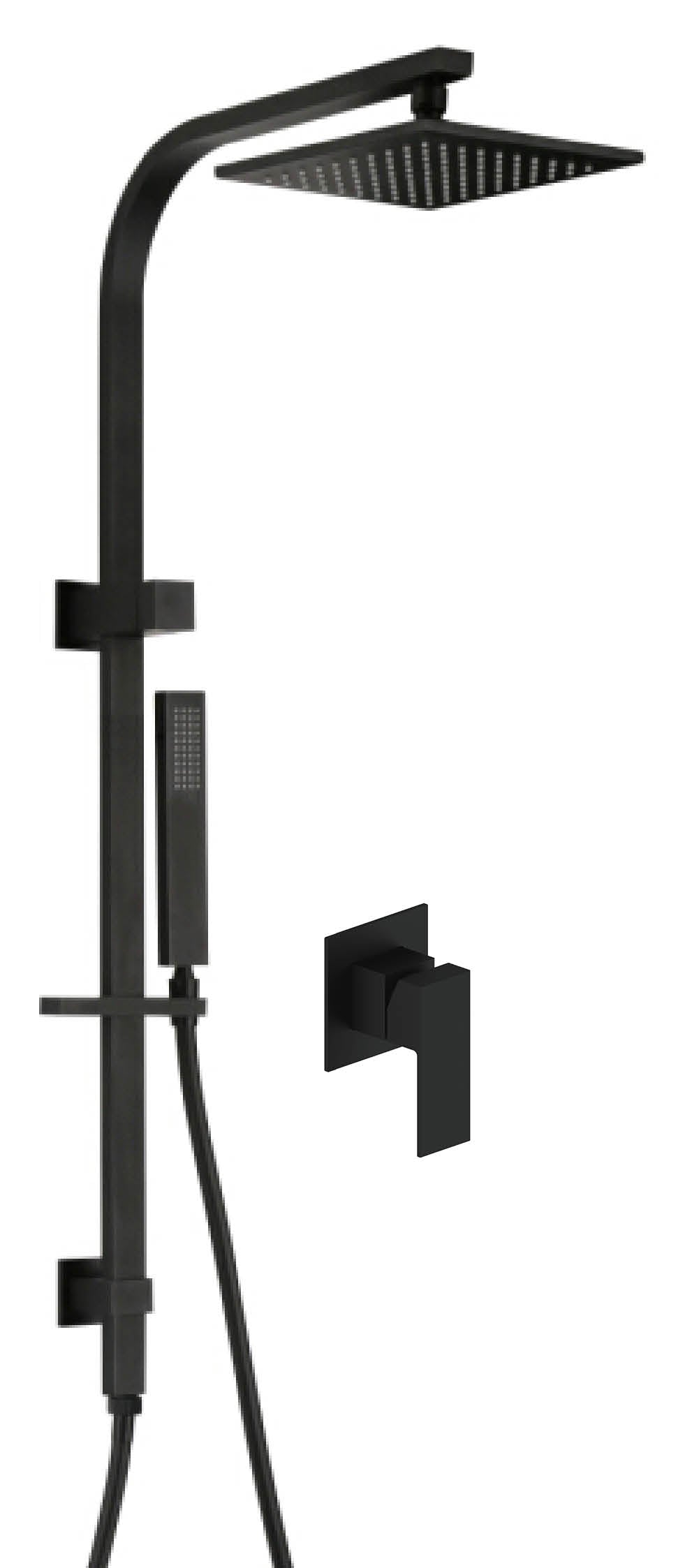 Colonne de double fixation Murale 21 CR6 VCS2-2/ BL collection Alphée