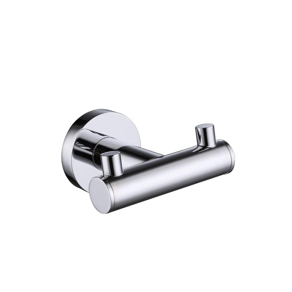 Bathrobe holder 001 chrome 100% brass Erymanthe collection 