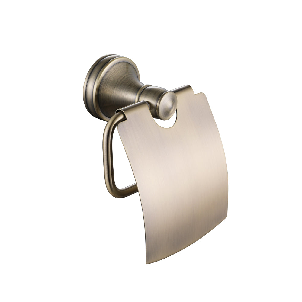 TOILET PAPER HOLDER 003 GOLDEN BRASS SCAMANDRE COLLECTION