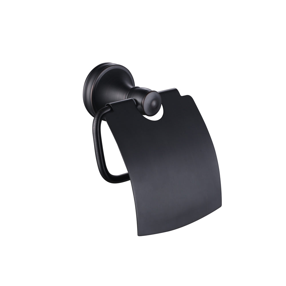 TOILET PAPER HOLDER 001 BLACK BRASS Céphise COLLECTION
