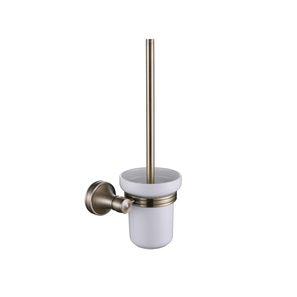 TOILET BRUSH HOLDER 003 BLACK BRASS Scamandre COLLECTION