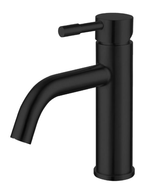 ROBINET DE LAVABO SUR PLAGE B205 01 31 2 noir mat COLLECTION Céphise