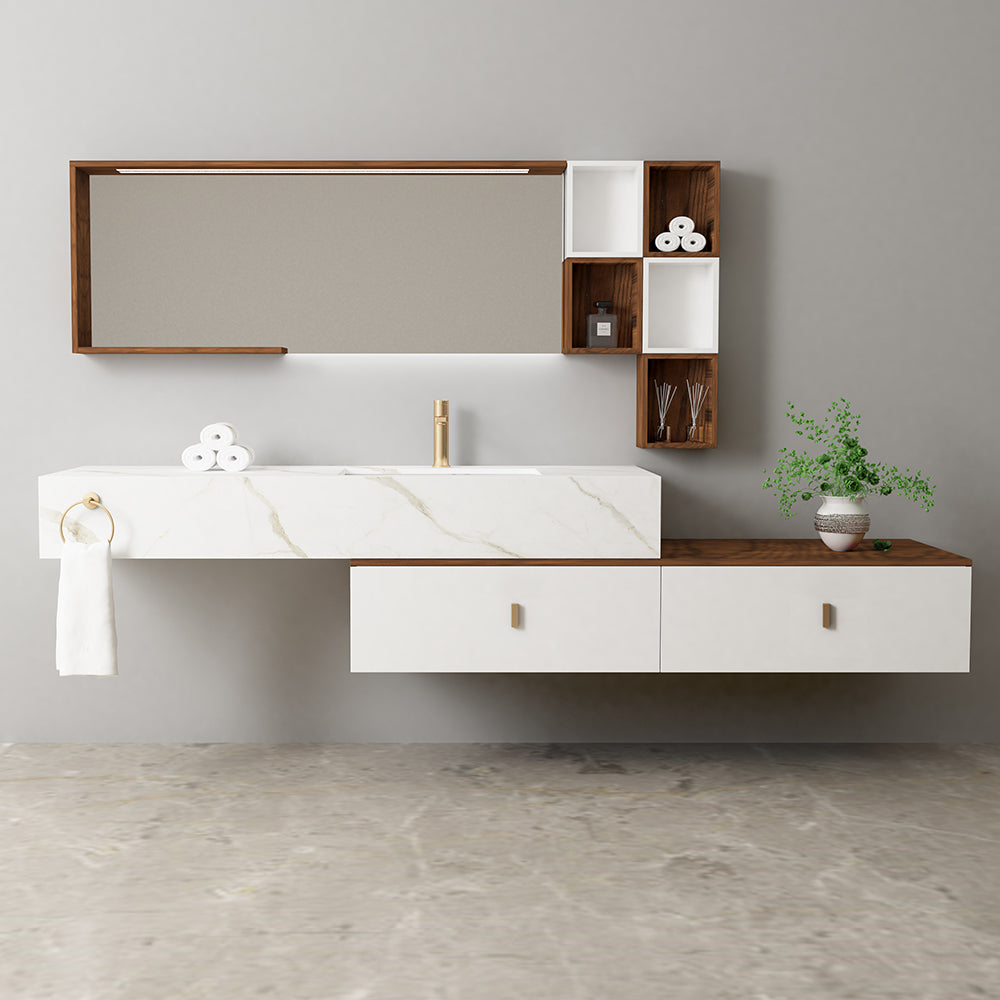 MEUBLE DE SALLE DE BAIN SUSPENDU CW20008