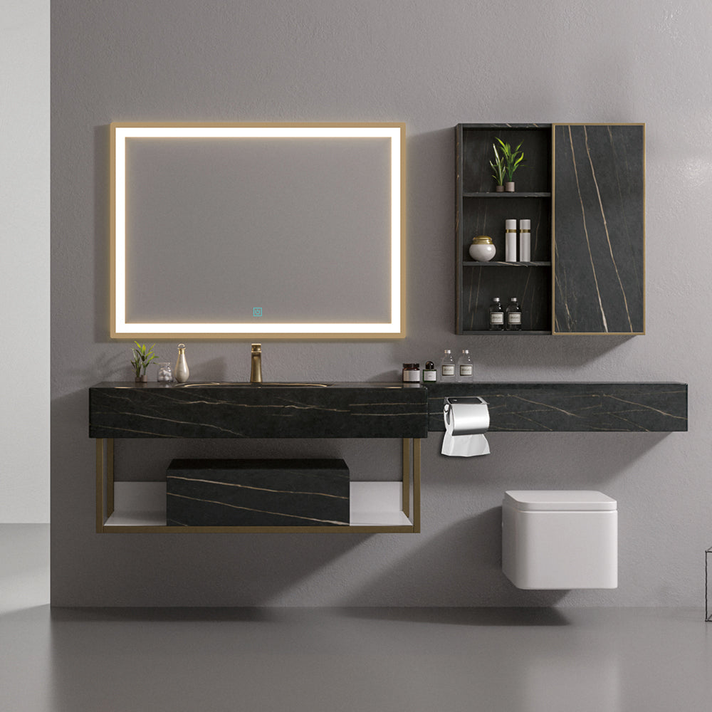 MEUBLE DE SALLE DE BAIN SUSPENDU G066