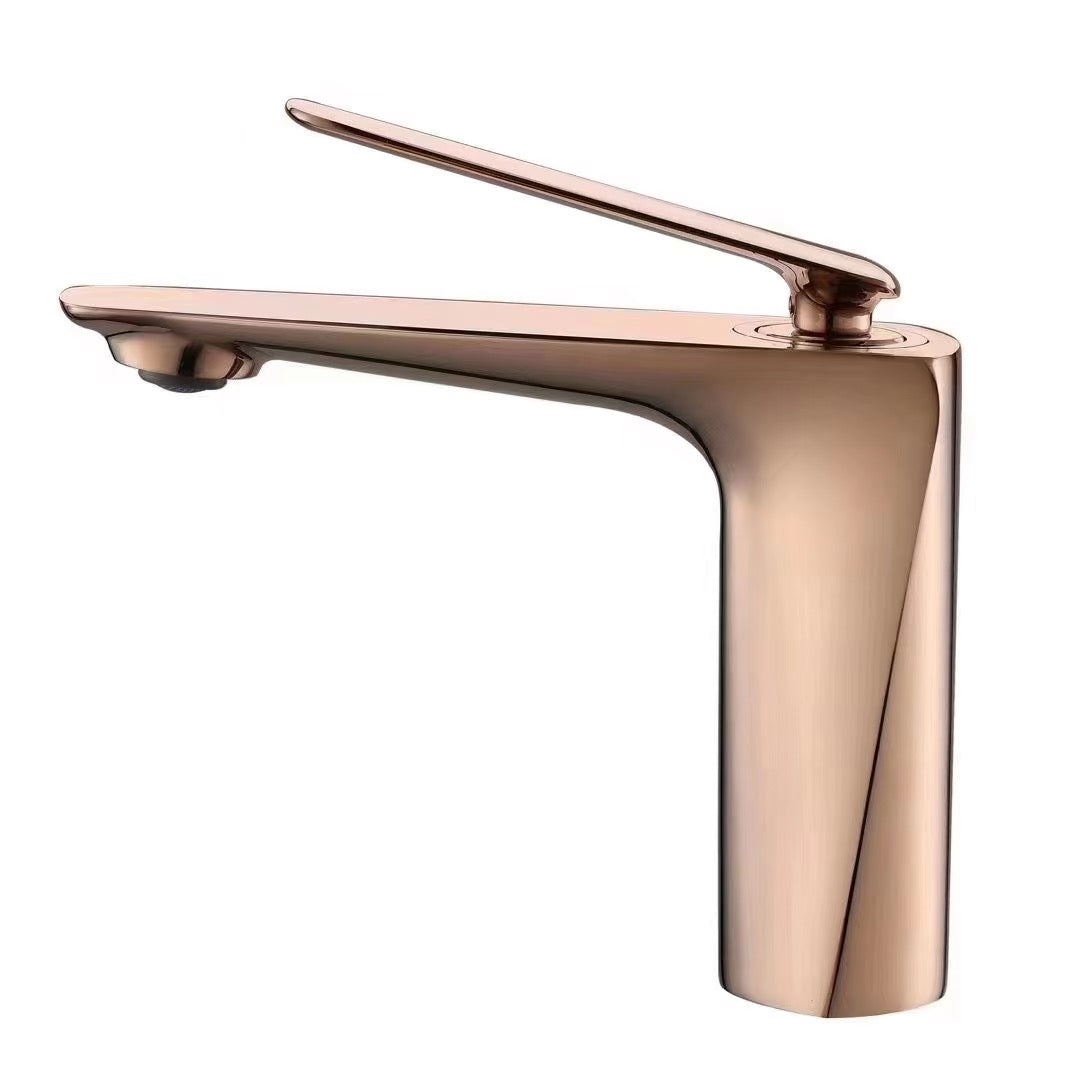 ROBINET DE LAVABO SUR PLAGE 001 ROSE DORE COLLECTION PENEE