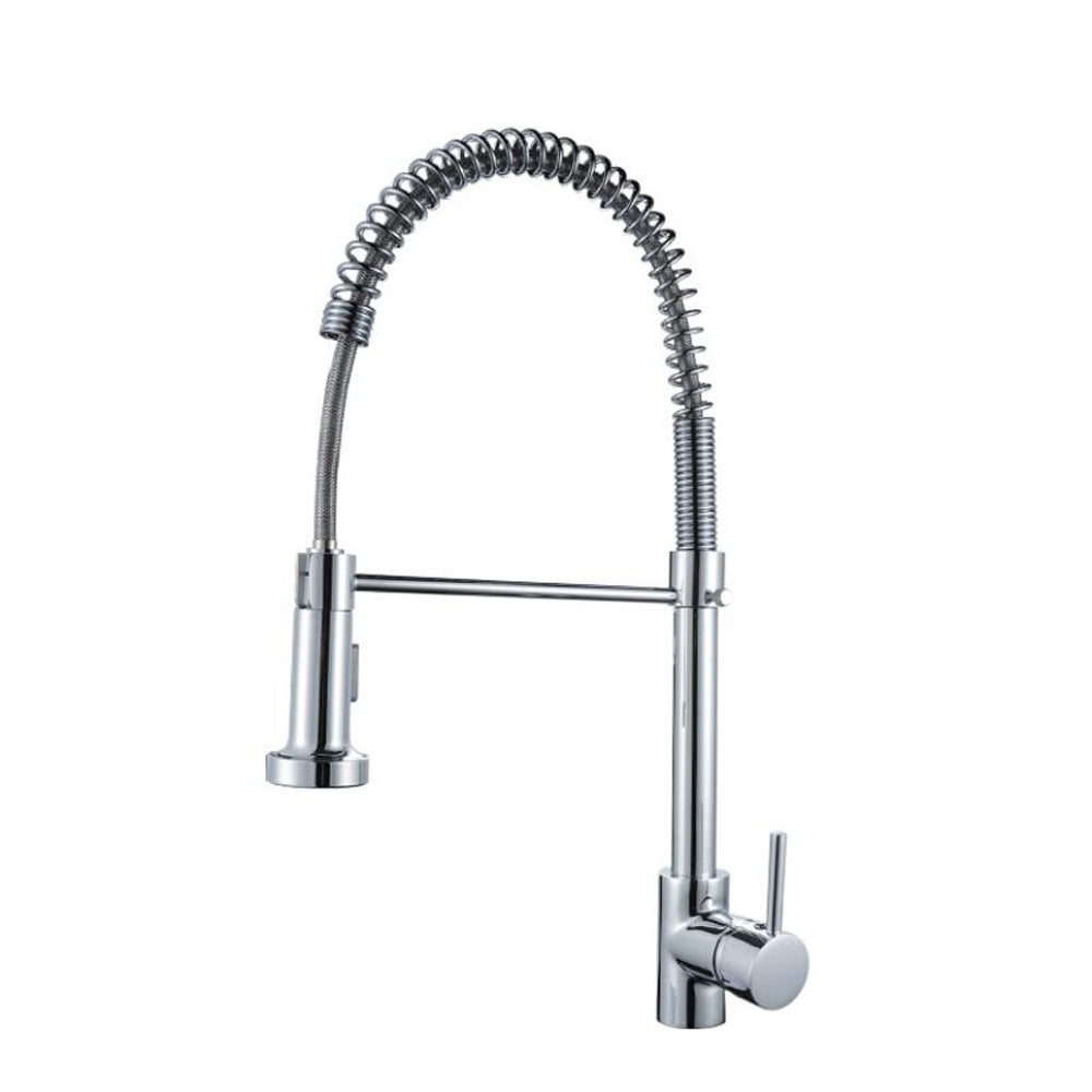 Robinet de cuisine 805 chromé à tête amovible collection Erymanthe