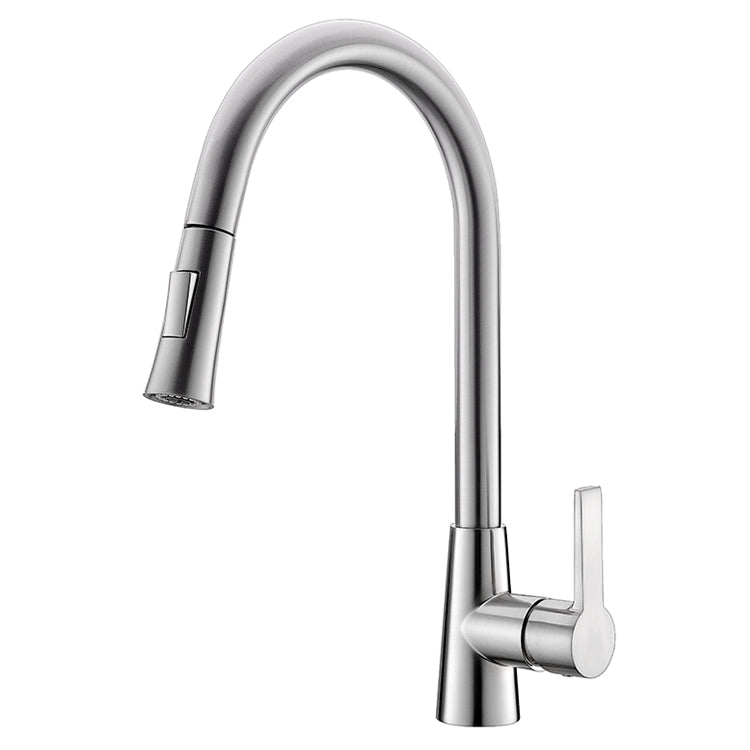 Robinet de cuisine en laiton chromé K115 à tête amovible ERYMANTHE